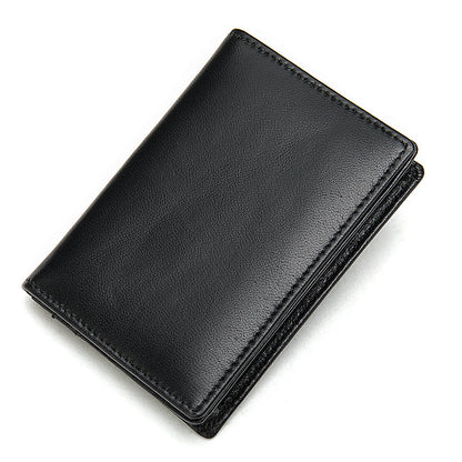 メンズ短財布羊皮韩国ファッション小銭入れカード入れ多機能男性用ウォレット