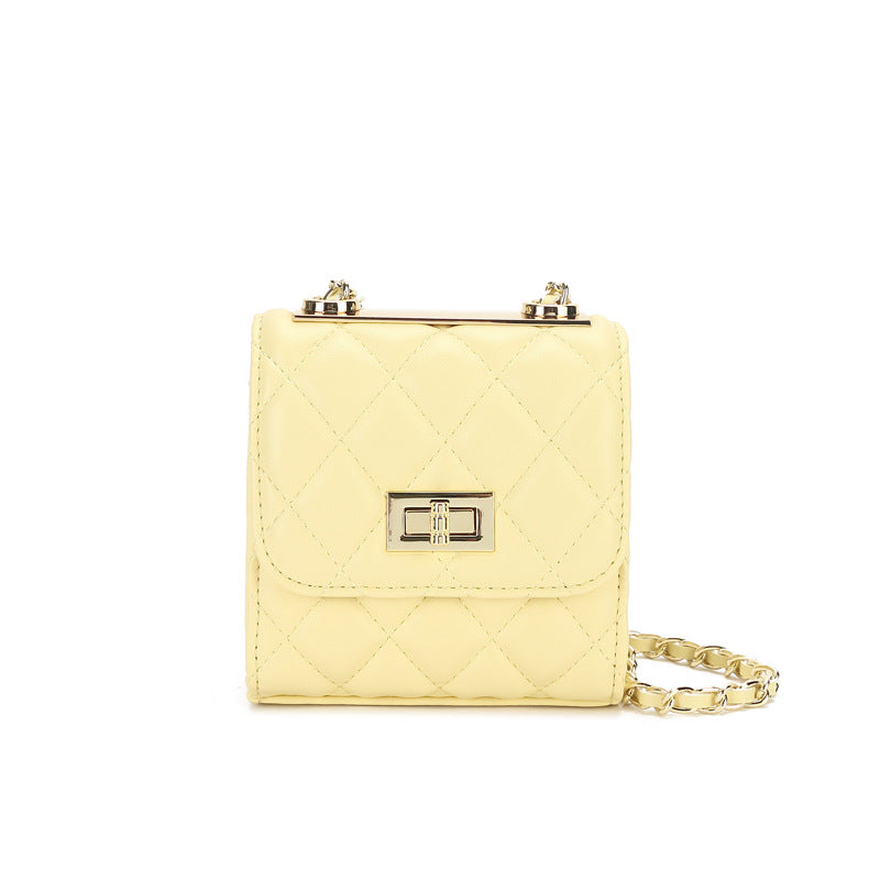 レディースチェーンバッグ高級感のあるミニバッグショルダーショルダーバッグ本革斜めがけバッグ