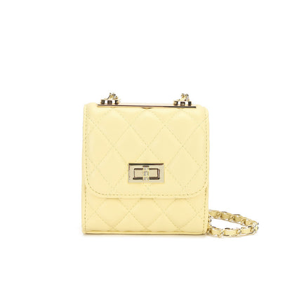 レディースチェーンバッグ高級感のあるミニバッグショルダーショルダーバッグ本革斜めがけバッグ