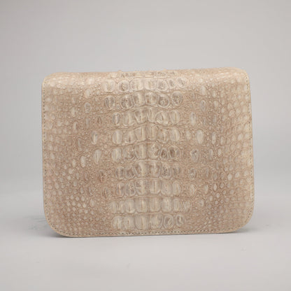 クロコダイル革の豆腐バッグレディースショルダーバッグファッション本革ショルダーバッグスクエアバッグ