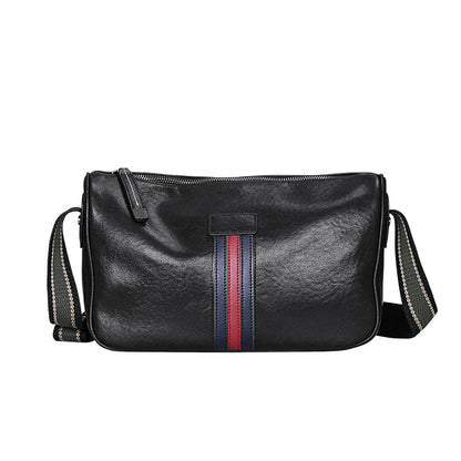 メンズショルダーバッグ 牛皮本革 ファッション カジュアル 通勤 男性用斜めがけバッグ