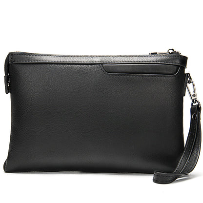 メンズクラッチバッグ 牛皮 本革製 韩国ファッション ビジネス男性用手首バッグ