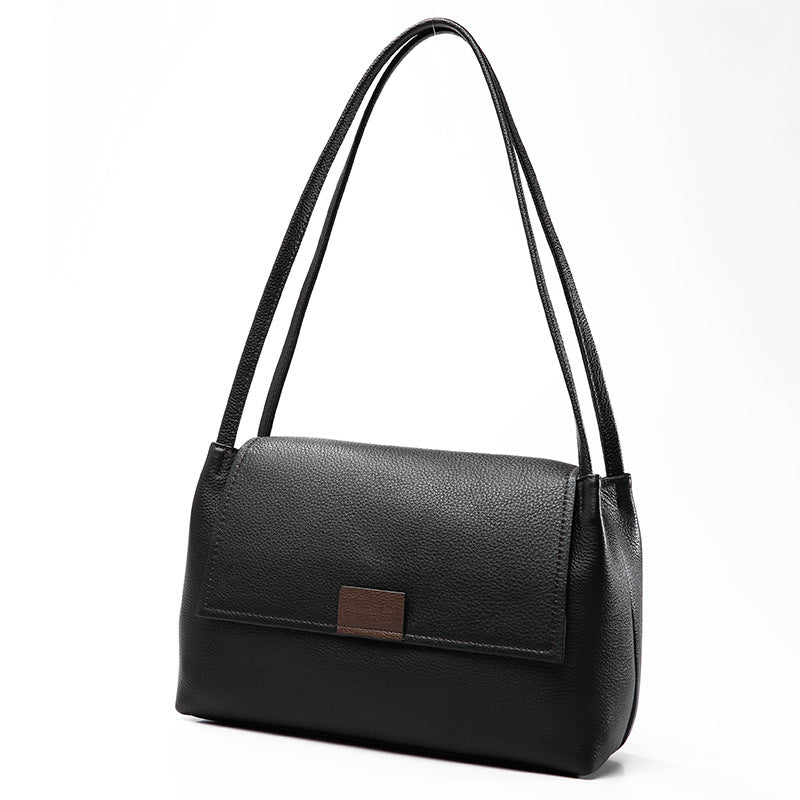 本革バッグ大容量ヘッドレスト牛革レディースバッグおしゃれショルダーバッグわきの下バッグ