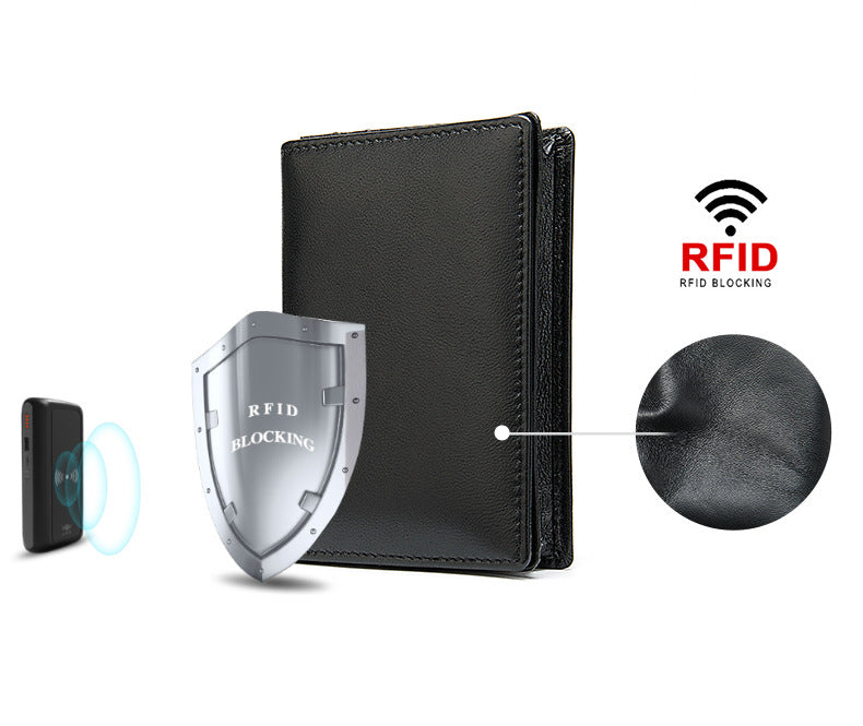 メンズ短財布羊皮韩国ファッション小銭入れカード入れ多機能男性用ウォレット