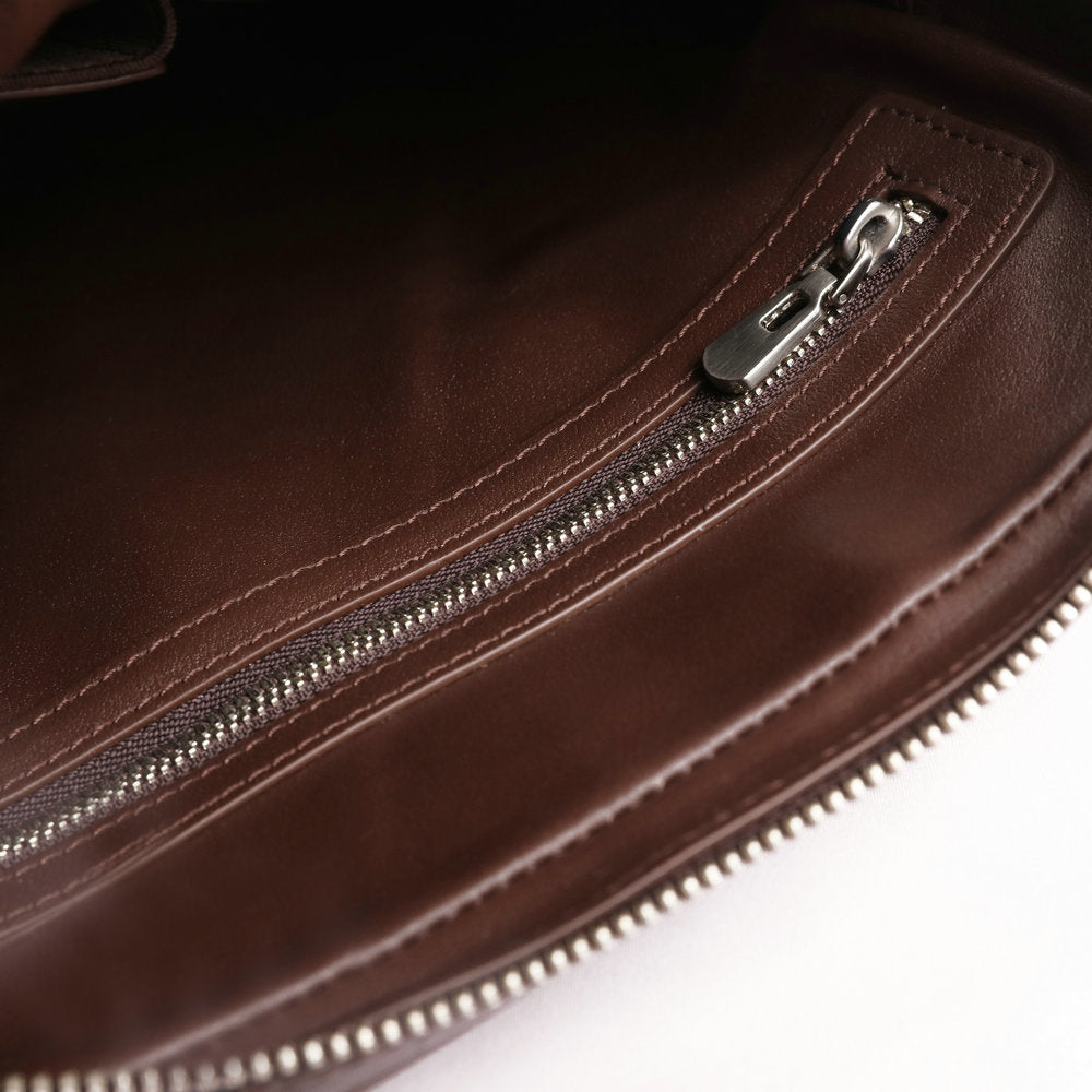 シャムワニ皮ショルダーバッグ  本革 出張オフィス ビジネス 斜めがけメンズバッグ