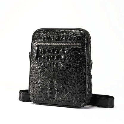 新型鰐皮 本革 メンズショルダーバッグ 斜めがけ ビジネス 通勤 カジュアル メンズバッグ