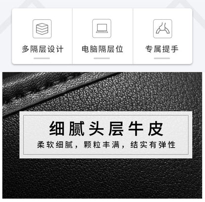 メンズリュック 牛皮本革製 高品質 韩国カジュアル スポーツバックパック