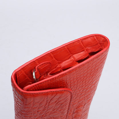 レディースハンドバッグ本革クロコダイル革チェーンバッグファッショントレンド脇バッグクラッチバッグ