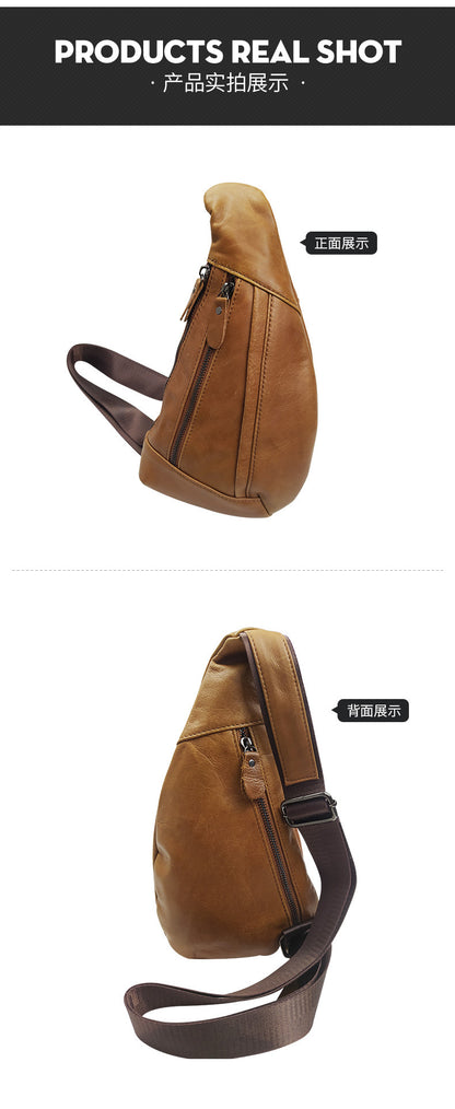 メンズバストバッグ ファッション多機能 ショルダーバッグ アウトドア カジュアル 旅行 男性用斜めがけバッグ