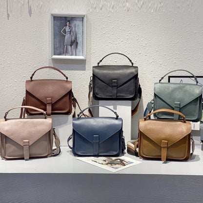 レディースハンドバッグショルダーバッグレトロ大容量牛革バッグメッセンジャーバッグスショルダーバッグ