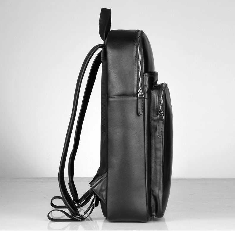 メンズリュック 牛皮本革製 高品質 韩国カジュアル スポーツバックパック