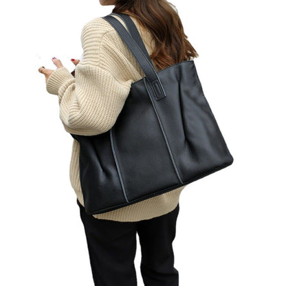 女性のハンドバッグ大容量ワンショルダー牛革脇レディースバッグスショルダーバッグ