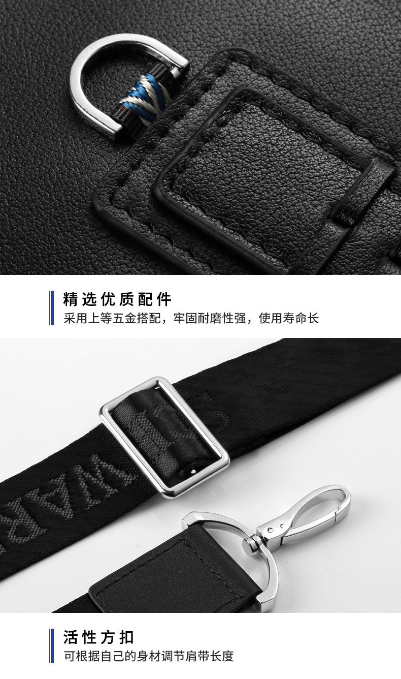 Men's Handbag Handbag Made of Genuine Cowhide Leather High Quality Computer Bag Men's Business Briefcase 