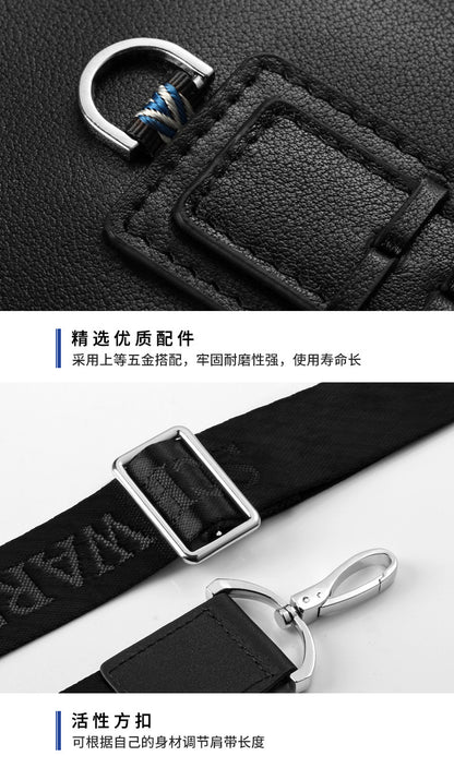 Men's Handbag Handbag Made of Genuine Cowhide Leather High Quality Computer Bag Men's Business Briefcase 