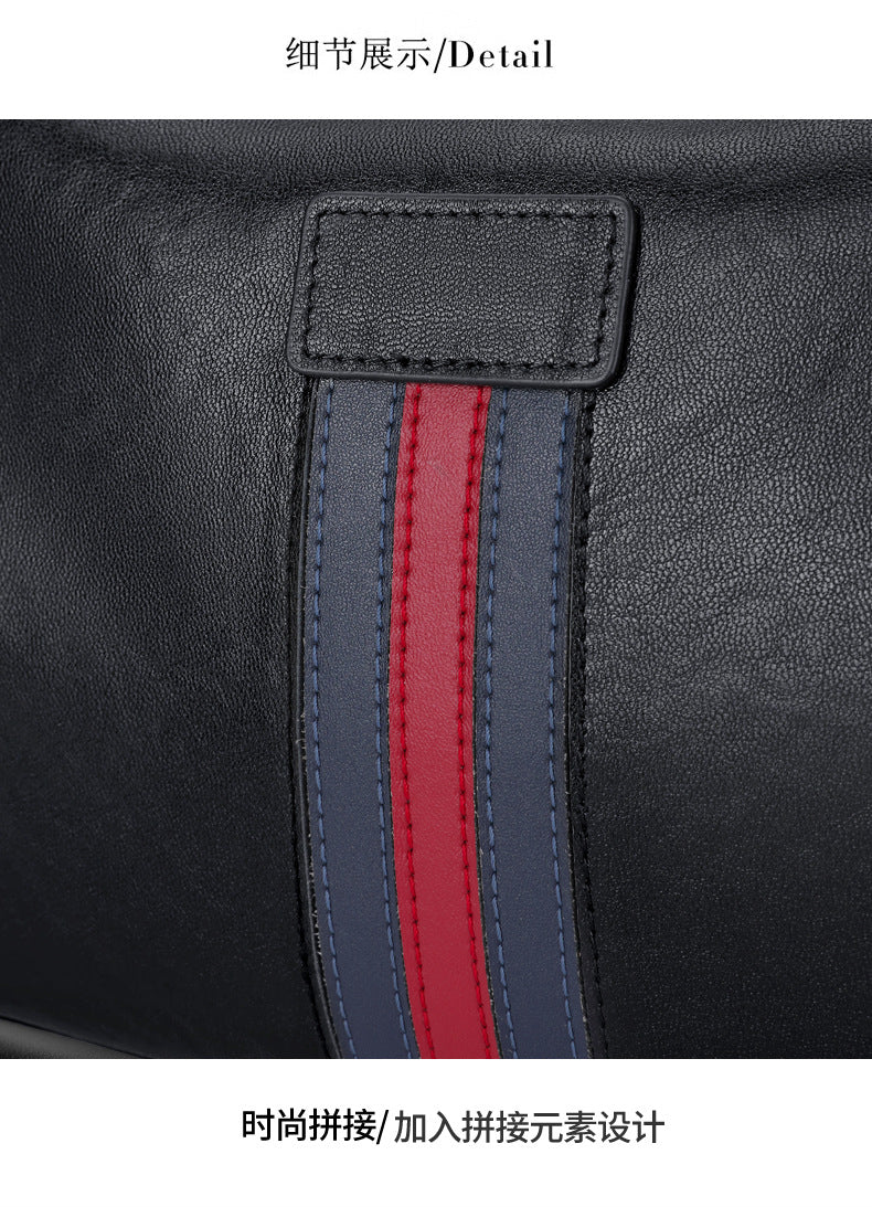 メンズショルダーバッグ 牛皮本革 ファッション カジュアル 通勤 男性用斜めがけバッグ