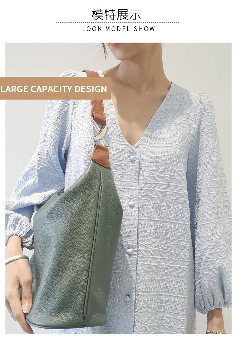 大容量ファッション女性用バッグ通勤本革レディース ショルダーバッグ斜めがけバッグ