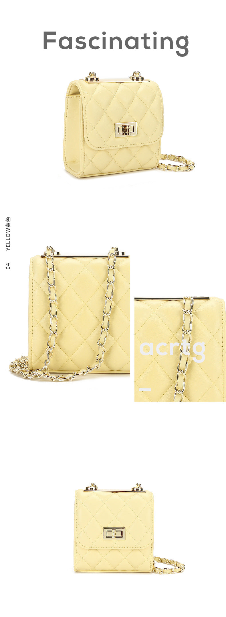 レディースチェーンバッグ高級感のあるミニバッグショルダーショルダーバッグ本革斜めがけバッグ