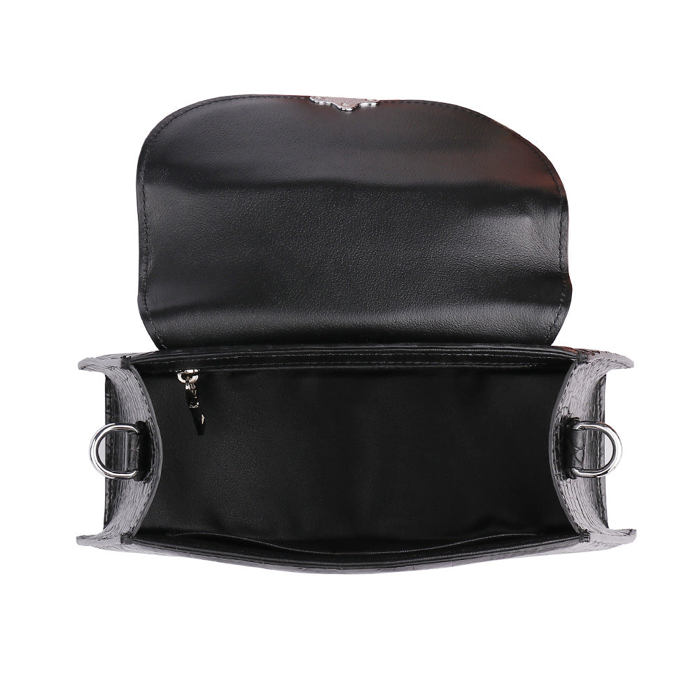 クロコダイルの皮の斜めショルダーバッグ女性本革スショルダーバッグハンドバッグ