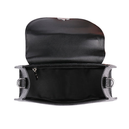 クロコダイルの皮の斜めショルダーバッグ女性本革スショルダーバッグハンドバッグ