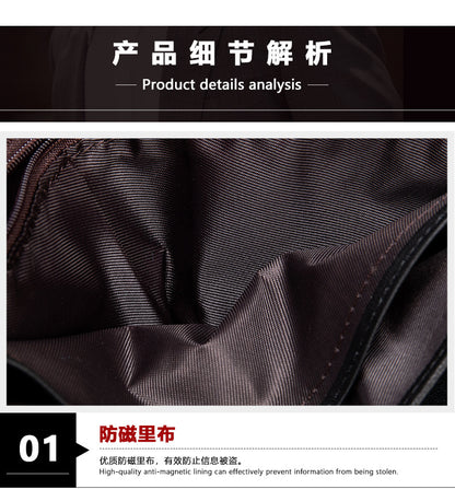 メンズ短財布 牛皮本革製 レトロ 多機能男性用ウォレット