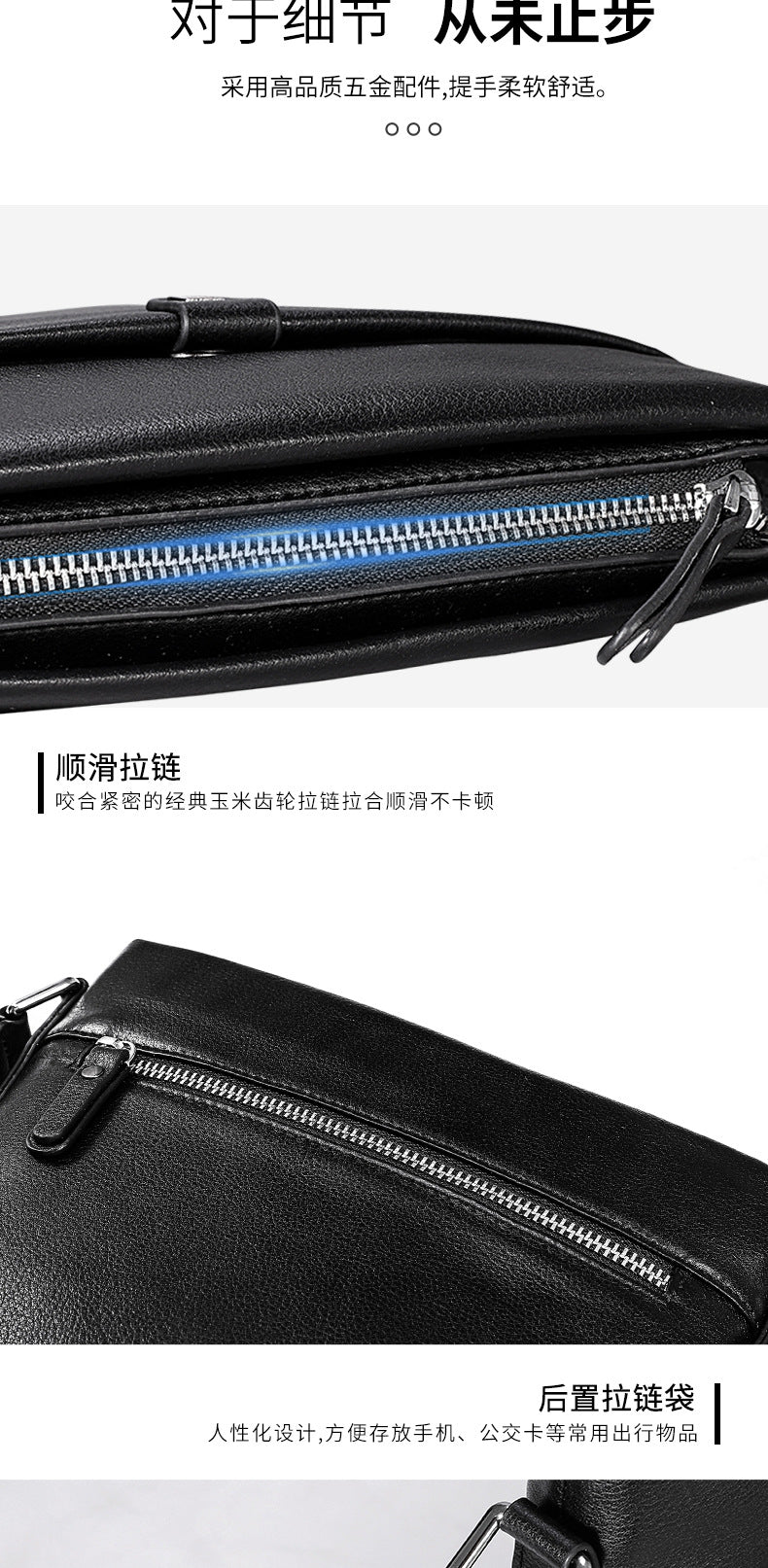 メンズショルダーバッグ 牛皮本革製 大容量 カジュアル男性用バッグ