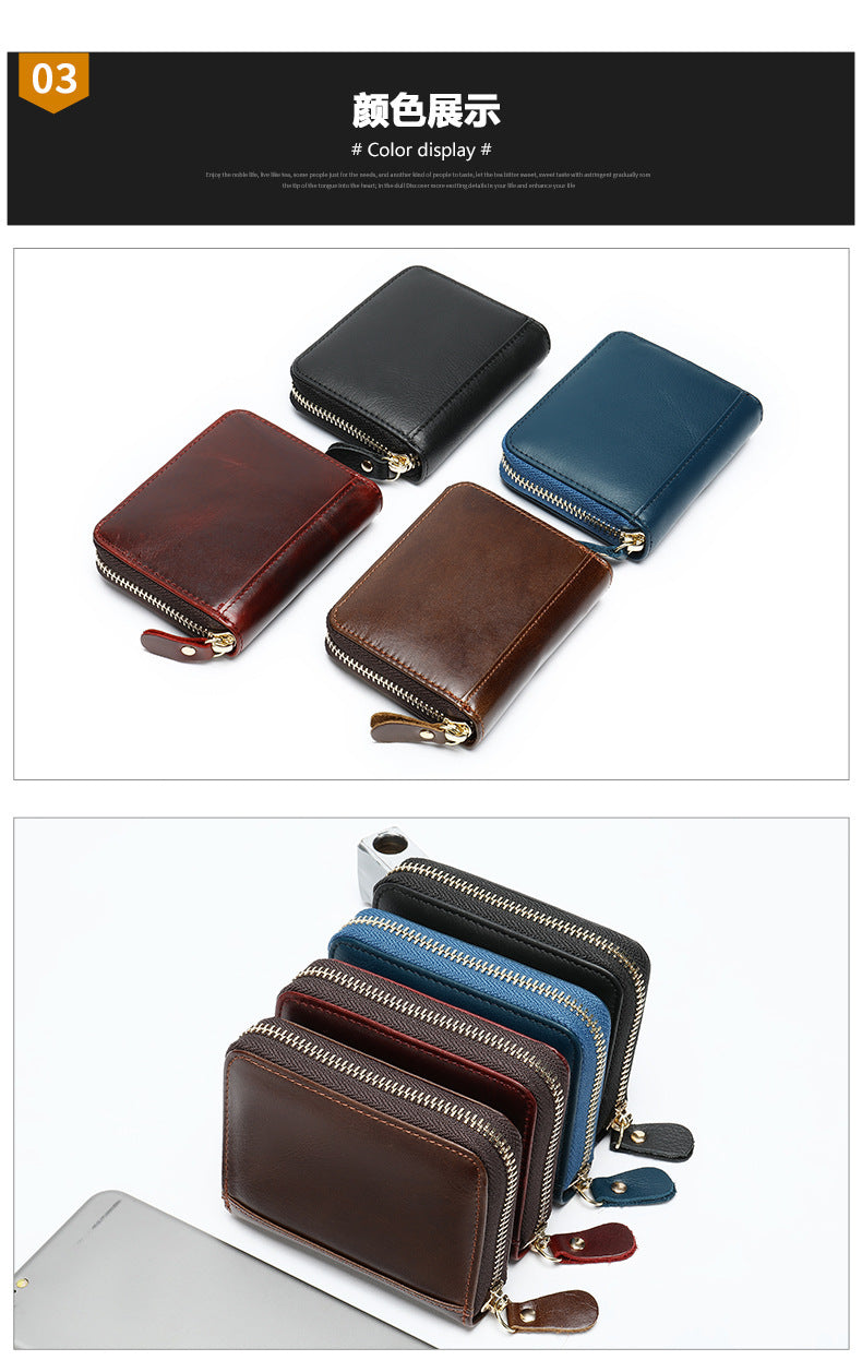 メンズ財布 小銭入れ カード入れ コンパクト男性用カードバッグ ウォレット