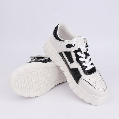 2023新品 ワニ腹の皮 メンズカジュアルシューズ 優れた通気性 ファッション厚底男性靴