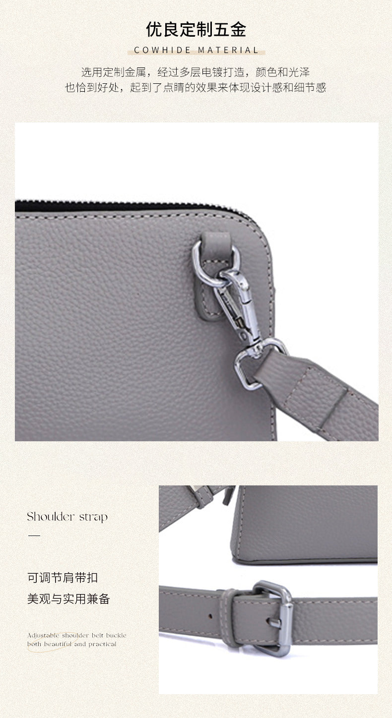 ショルダーバッグを斜めがけバッグ女性のボディバッグ本革レディースバッグ何とでも合う