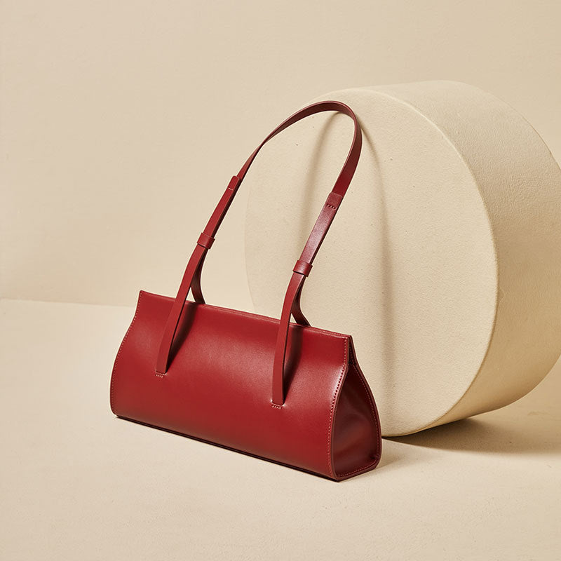 本革女性用バッグ脇シングルショルダースティックバッグ高品質ショルダーバッグ何とでも合う