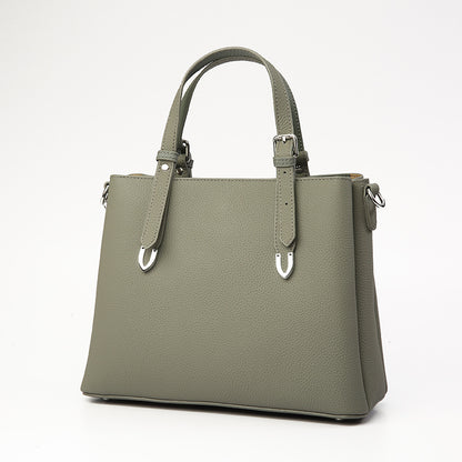 本革女性のハンドバッグ大容量ファッションショルダーバッグ何とでも合う 通勤OL