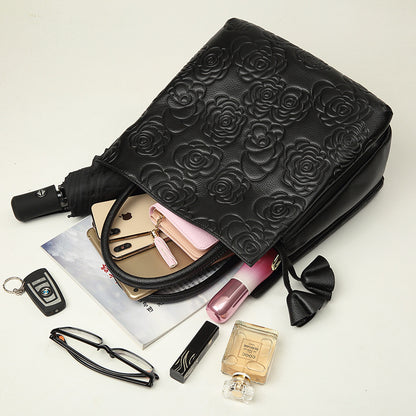 女性のハンドバッグ本革女性用ファッションバッグショルダーバッグトートバッグ 大容量