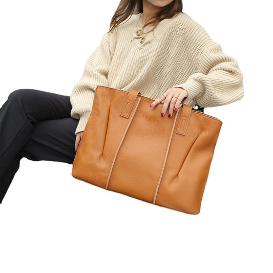 女性のハンドバッグ大容量ワンショルダー牛革脇レディースバッグスショルダーバッグ