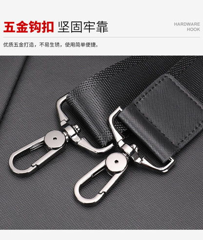 Men's Handbag Briefcase Genuine Cowhide Leather Business Lawyer Computer Bag Casual Fashion Handbag for Men 