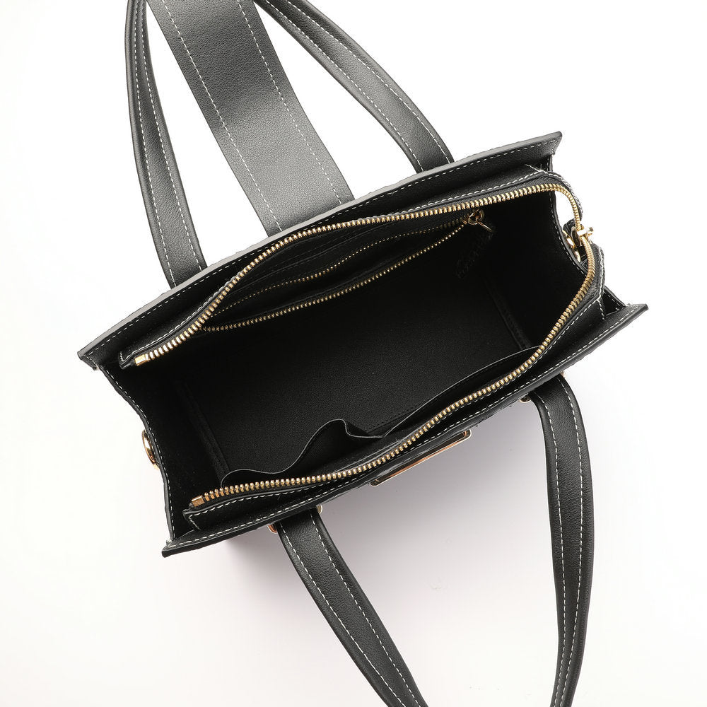 レディース  レザートートバッグ 何とでも合う シャムワニ皮 ショルダーバッグ 2wayバッグ