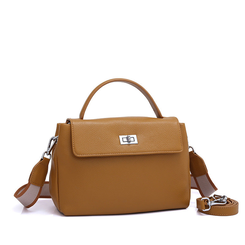 本革女性用バッグソフト牛革バッグファッション斜めがけバッグトートバッグ 何とでも合う