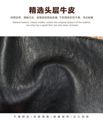 メンズ長財布 なめし 皮高品質小銭入れ誕生日プレゼント贈り物男性用ウォレット