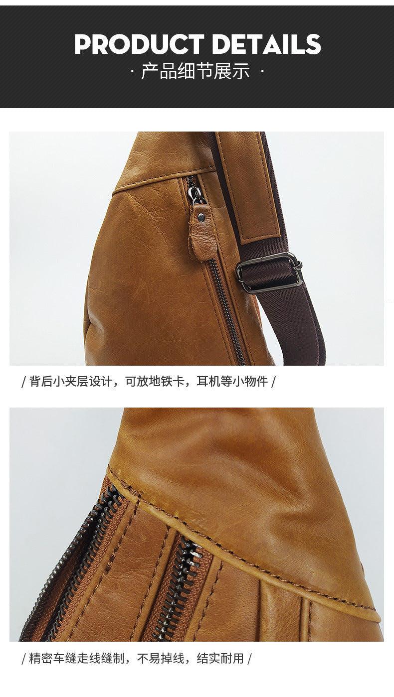 メンズバストバッグ ファッション多機能 ショルダーバッグ アウトドア カジュアル 旅行 男性用斜めがけバッグ