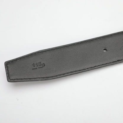 ワニ皮ベルト本革男女兼用3.4cm カジュアルベルト