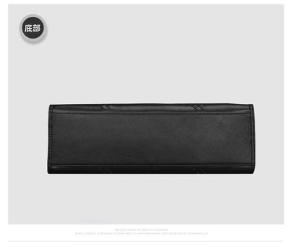 メンズハンドバッグ 本革製牛皮 ファッション ビジネス 大容量 ビジネス ブリーフケース パソコンバッグ 手編み メンズ手提げかばん