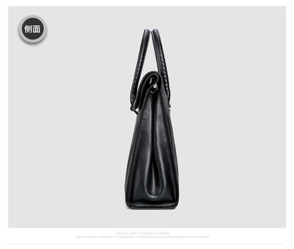 メンズハンドバッグ 本革製牛皮 ファッション ビジネス 大容量 ビジネス ブリーフケース パソコンバッグ 手編み メンズ手提げかばん