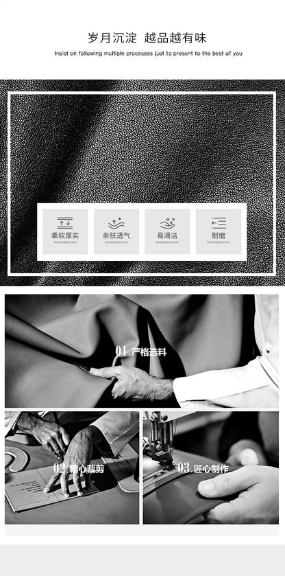 メンズショルダーバッグ 牛皮本革製 大容量 カジュアル男性用バッグ