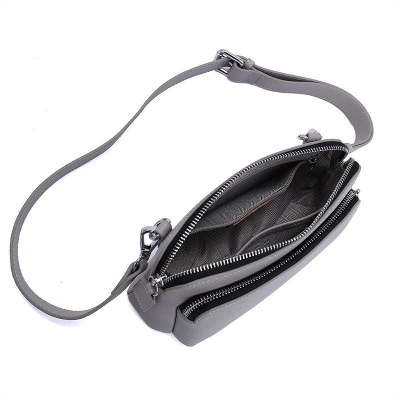 ショルダーバッグを斜めがけバッグ女性のボディバッグ本革レディースバッグ何とでも合う