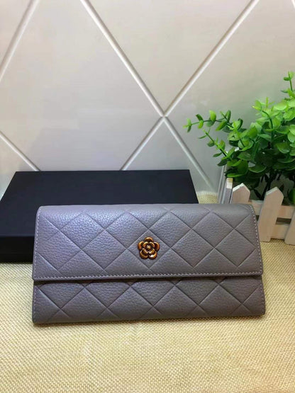 Cowhide long wallet ladies casual clutch bag wallet fashion smartphone