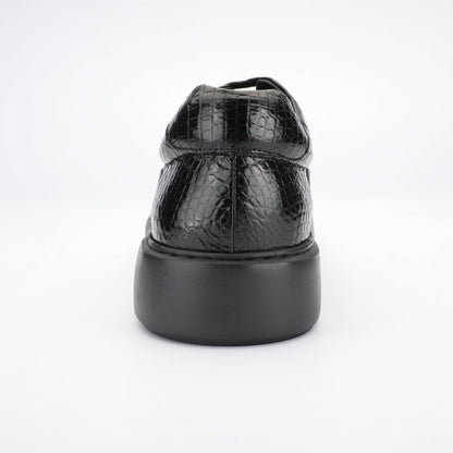 秋冬新品ワニ腹の皮メンズカジュアルシューズ 本革 革靴 ファッションビジネスシューズ