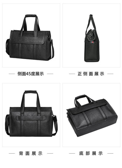 メンズブリーフケース 牛皮本革製 ハンドバッグ パソコンバッグ ビジネス大容量手提げかばん