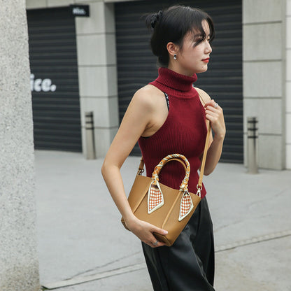本革女性バッグトートバッグ女性通勤ハンドバッグ女性斜め掛けショルダーバッグ