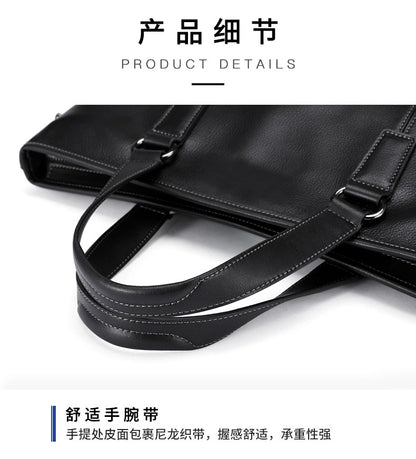 メンズハンドバッグ  牛皮本革製  パソコンバッグ カジュアル ビジネスブリーフケース斜めがけバッグ