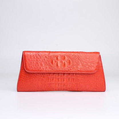 レディースハンドバッグ本革クロコダイル革チェーンバッグファッショントレンド脇バッグクラッチバッグ