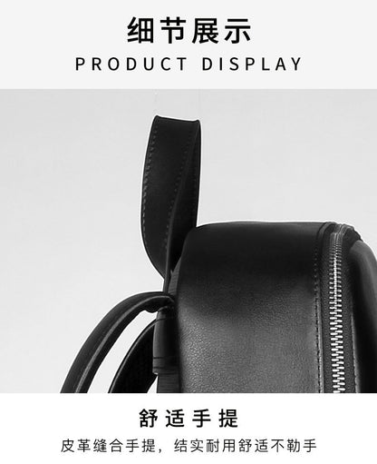 メンズリュック 牛皮本革製 高品質 韩国カジュアル スポーツバックパック