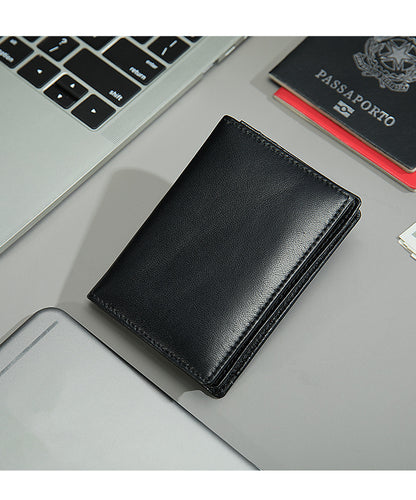 メンズ短財布羊皮韩国ファッション小銭入れカード入れ多機能男性用ウォレット